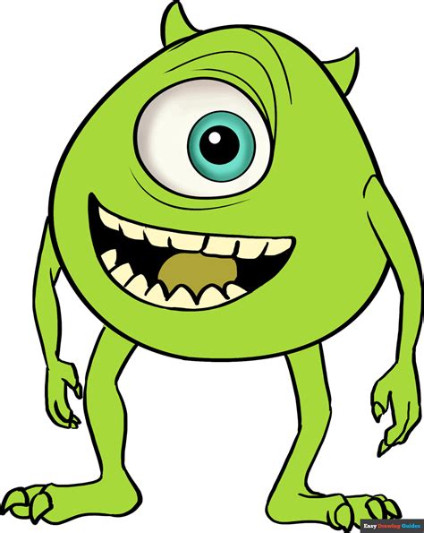 monster inc drawings|mike wazowski images drawing.